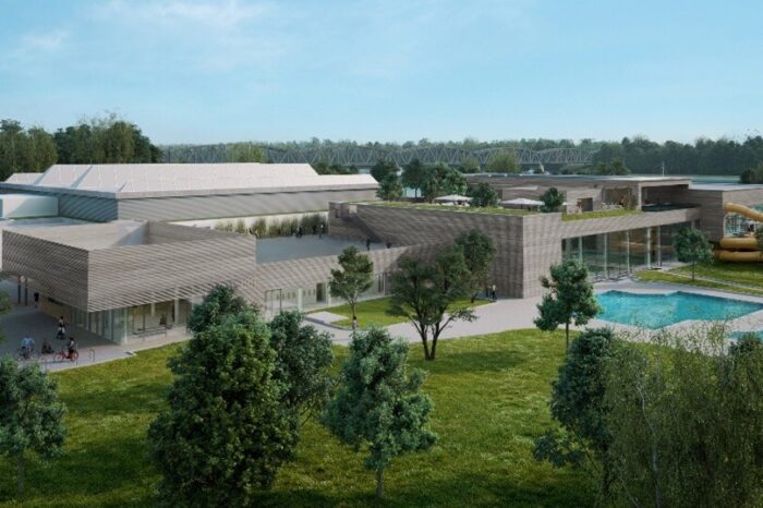 MIRADOR ist der Name für die BADEARENA_NEU KREMS